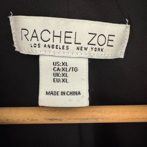 Rachel Zoe Suit Set with Notched Lapel and Ruched Sleeves in Cobalt - Picture 5 of 10